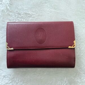 Cartier Kiss lock Compact Wallet